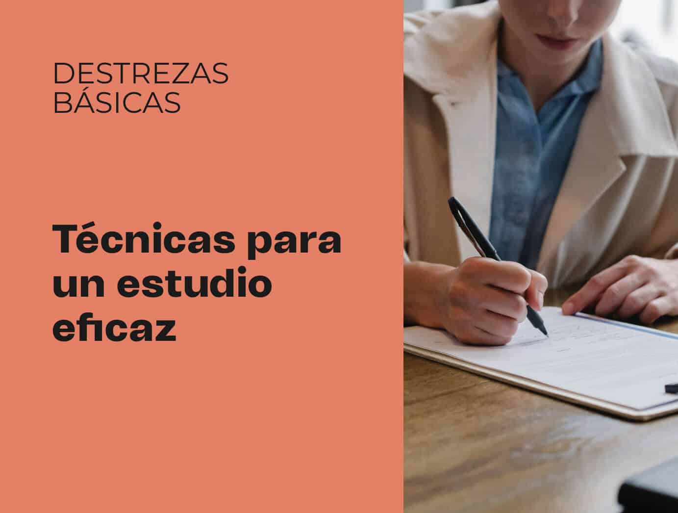 Técnicas para un estudio eficaz ecca edu