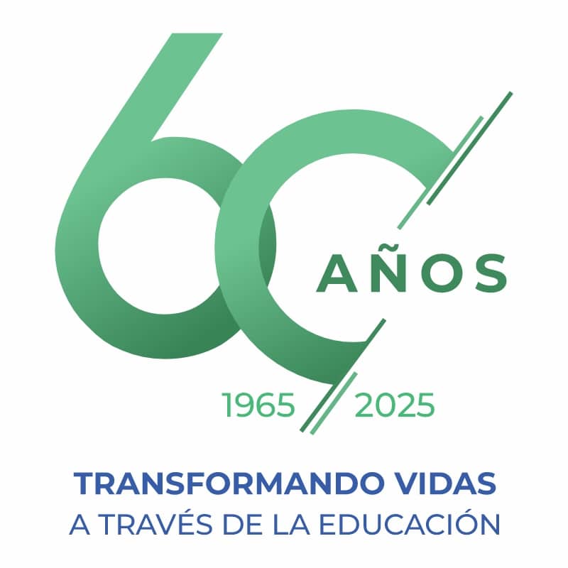 Logo del 60 aniversario de ECCA