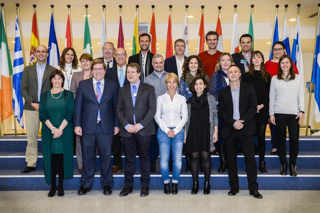 Visita al Parlamento Europeo con motivo de los nuevos proyectos