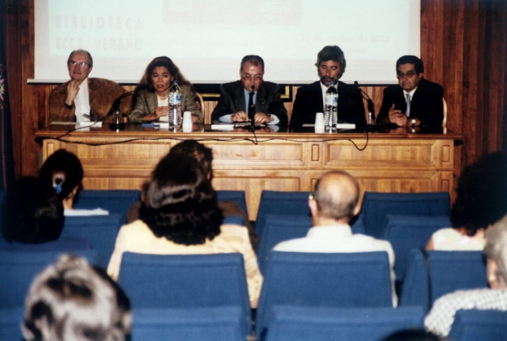 Presentación del libro "Poesía de Canarias" en Tenerife