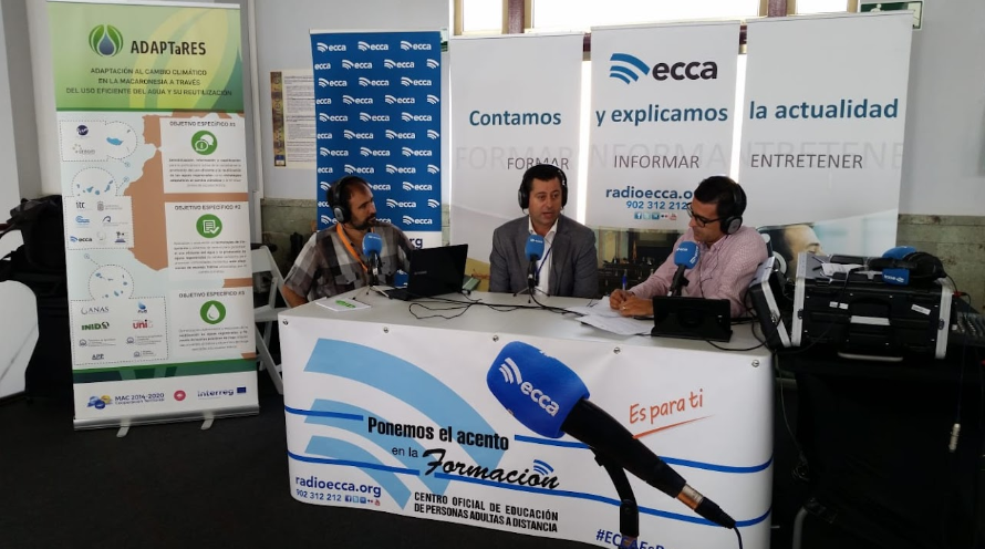 Programa radiofónico mensual como apoyo a los objetivos del Proyecto Adaptares