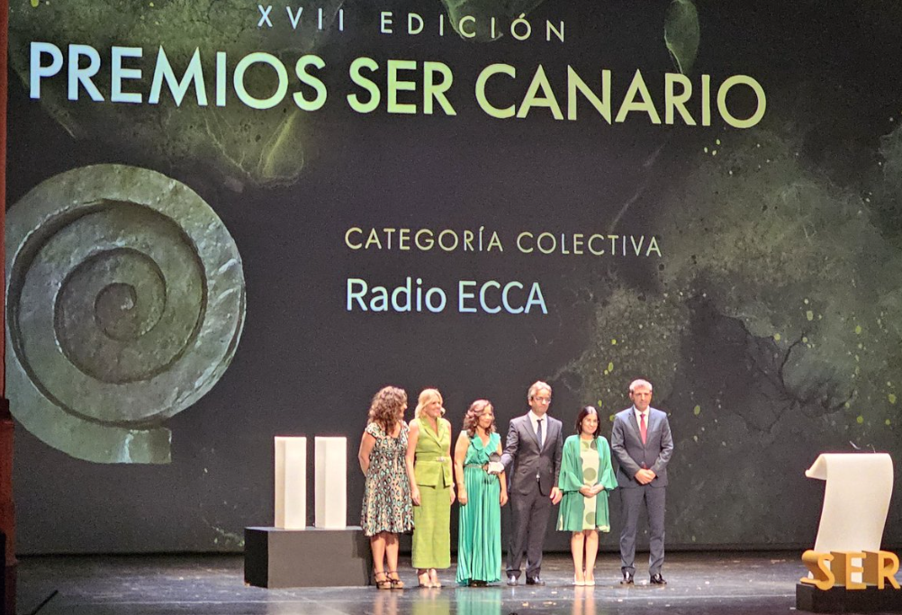 ECCA galardonada con el Premio Ser Canario