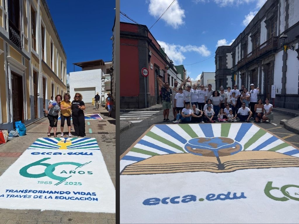 Arucas y Valsequillo: Las Alfombras del Corpus Conmemoran el 60 Aniversario de ECCA